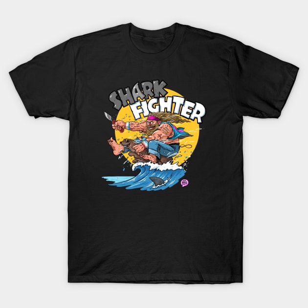 Shark Fighter! T-Shirt by itsbillmain